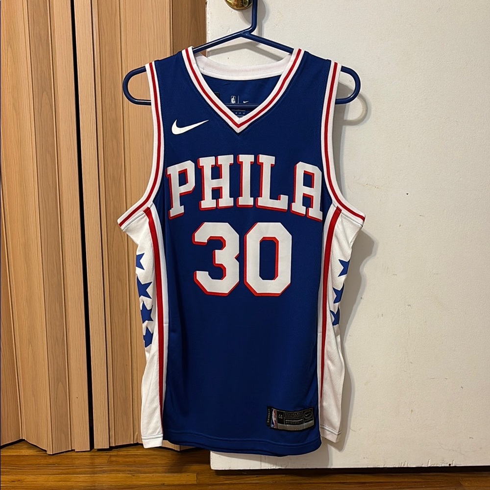 Nike Philadelphia 76ers Blue Jersey